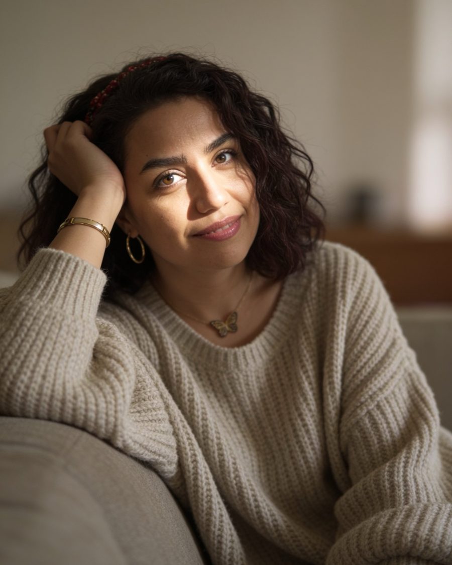 Hanna Safardokht, artist behind Wearable Art by Hanna